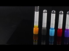 Προσαρμογή 10ml σωλήνα συλλογής αίματος Ξαναχρησιμοποιήσιμο γυαλί πλαστικό κάλυμμα λεβάντας